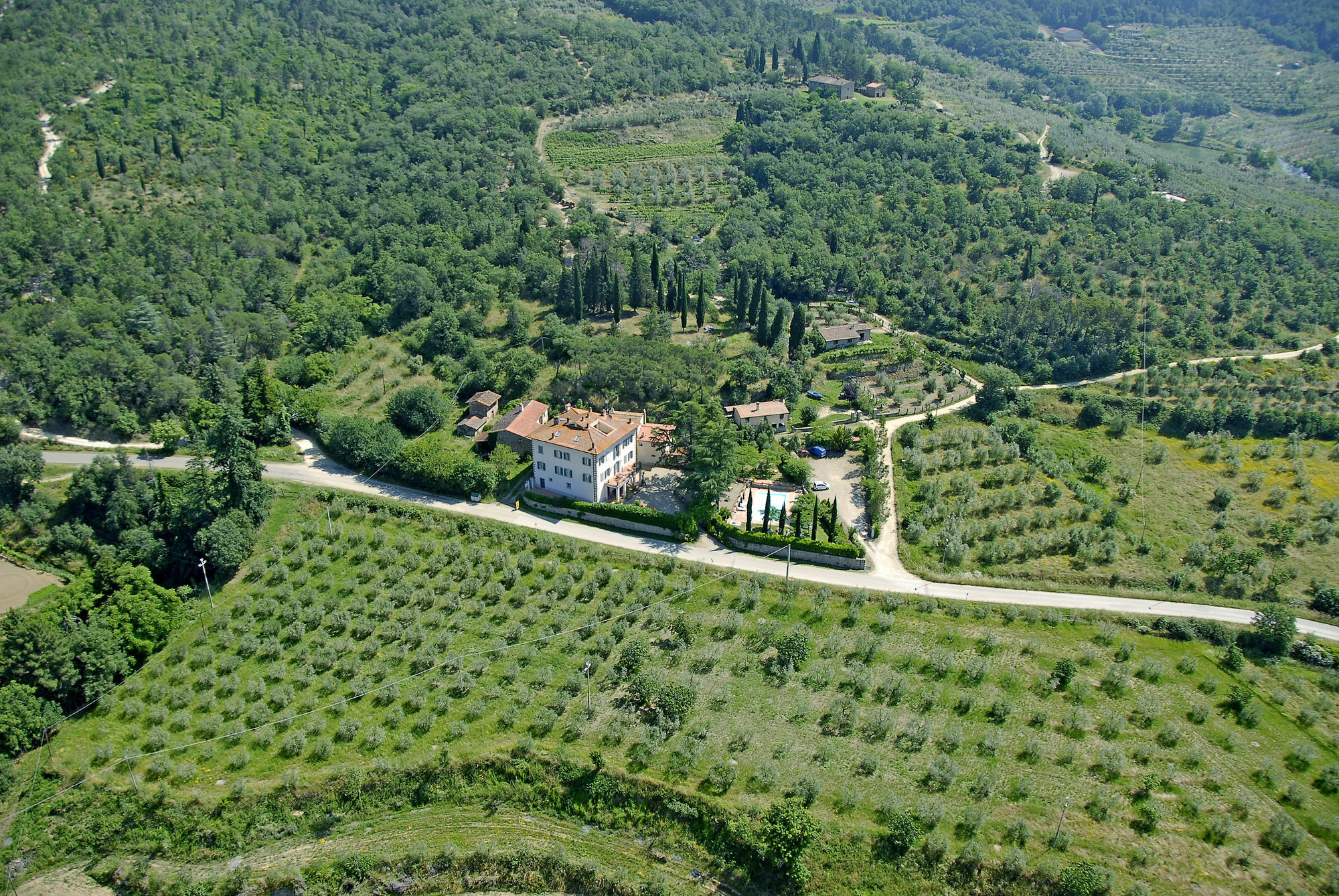 Villa La Grotta San Giustino Valdarno Exteriör bild